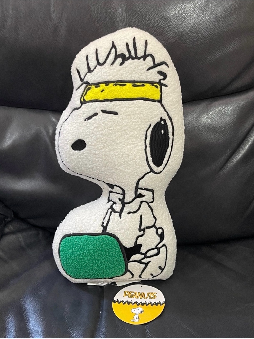 Peanuts Sherpa Snoopy Pillow - Pickleball Snoopy Pillow